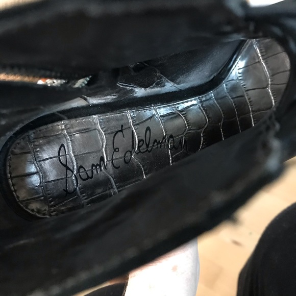 Sam Edelman size 8.5 stilettos peep toe bejeweled - Picture 13 of 13